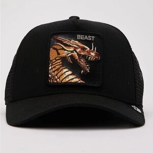 The Farm Goorin Bros. BLACK DRAGON "BEAST" SnapBack Trucker Hat. NWT